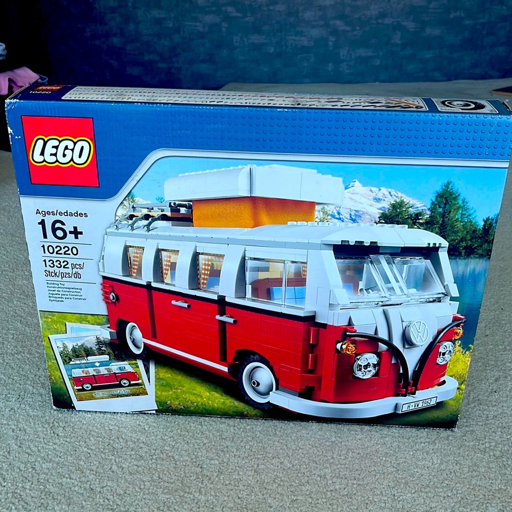 LEGO!!! Rare! NEW! VW T1 CAMPER VAN #10220